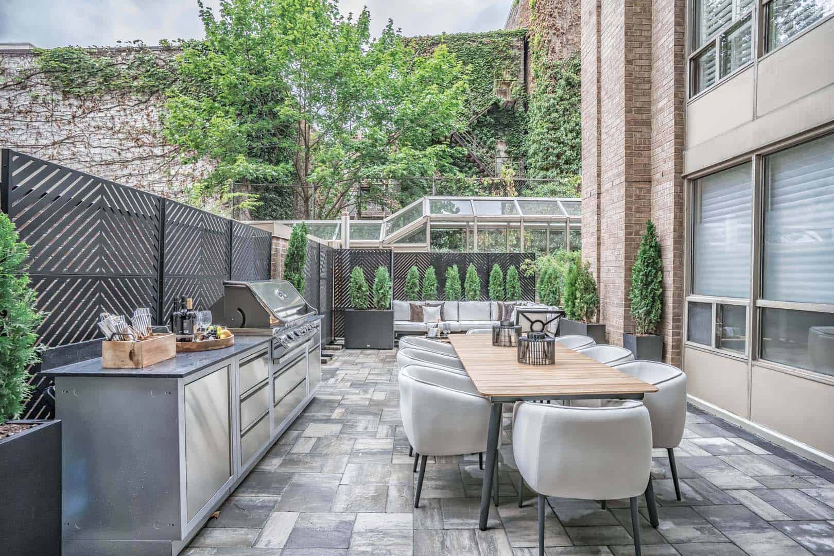 Manhattan-inspired Condo Balcony | Home Trends Magazine presents The ...